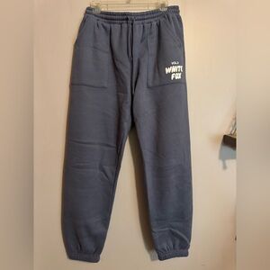 White Fox Sweatpants
